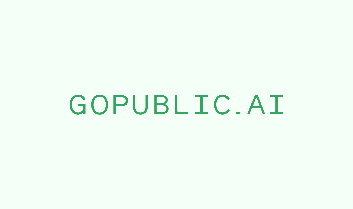 GoPublic.ai